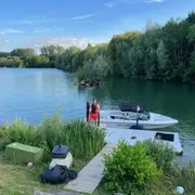 Ski nautique à Ézy-sur-Eure (27)