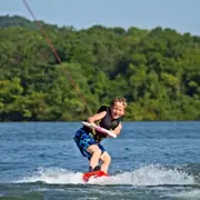 Ski nautique à Pradines près de Cahors (46)
