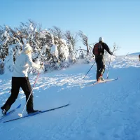 Skieurs aux Trois-Fours DR
