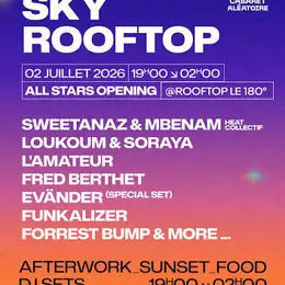 Sky rooftop by Cabaret aléatoire