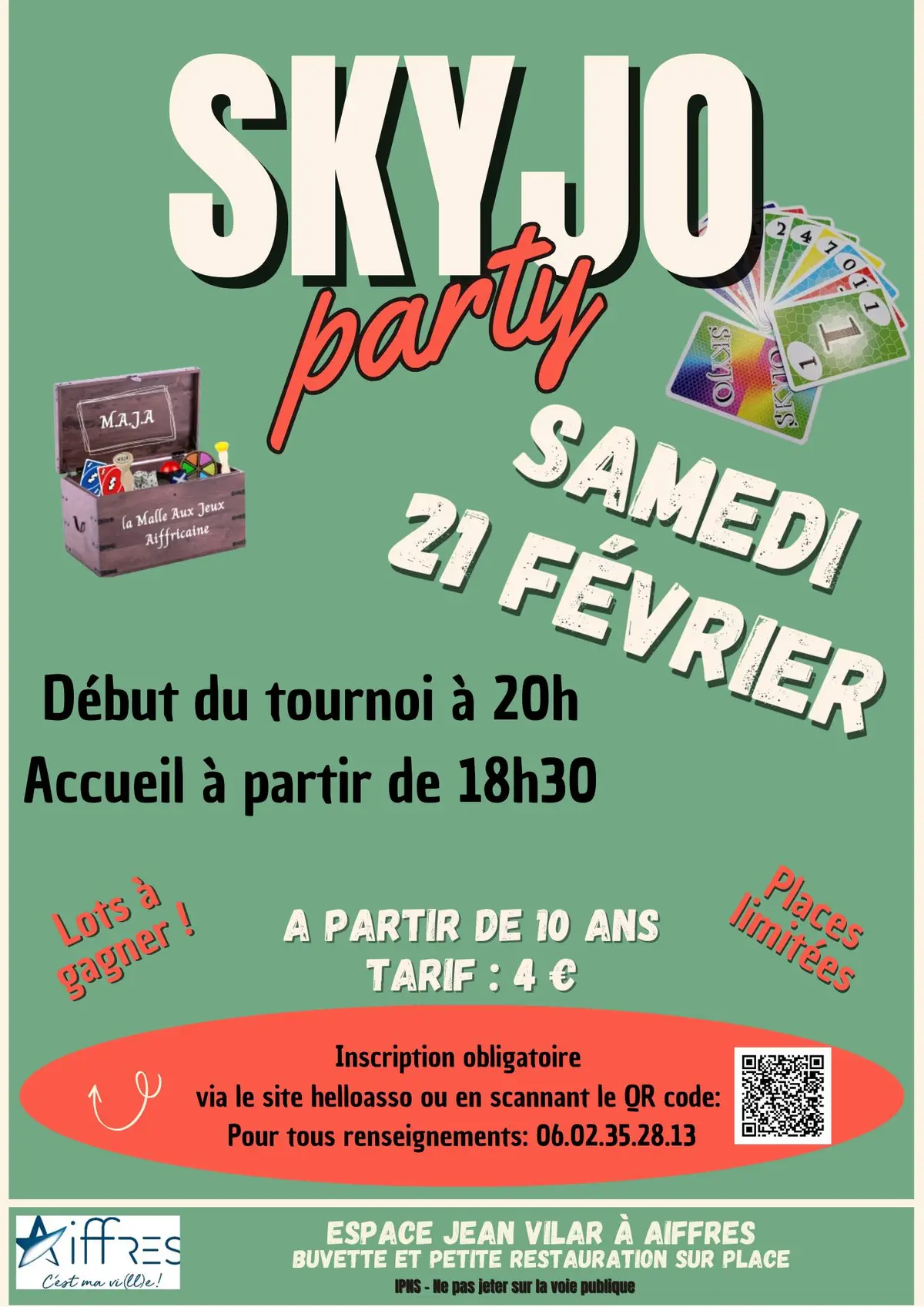 Skyjo party à Aiffres