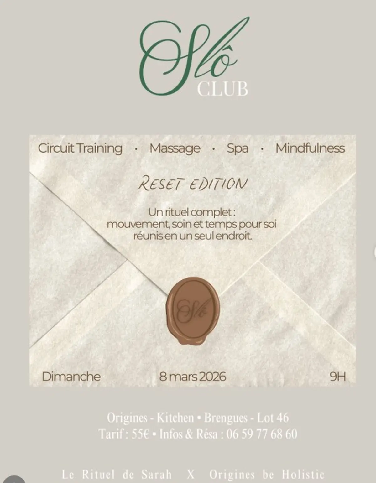 Slô Club à Brengues : reset édition !