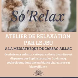 So’Relax – Atelier de relaxation par le jeu