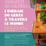 Sobriété en lumière : l'énergie du Geres à travers le monde, une exposition photographique