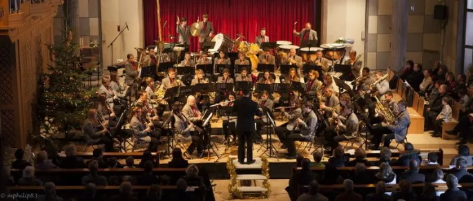 Concert de Noël de la société de musique Concordia de Sausheim