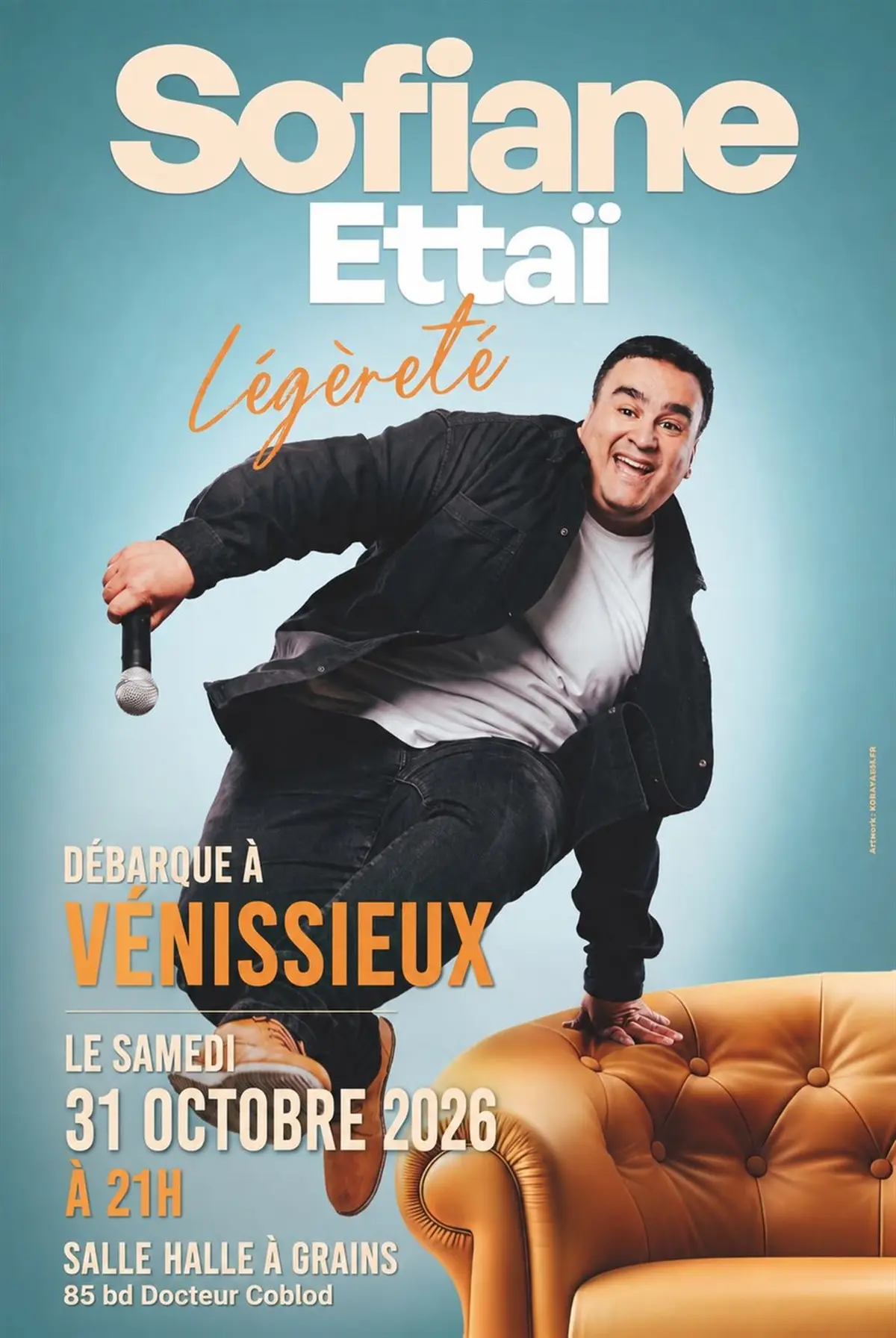 Sofiane Ettaï dans Légèreté