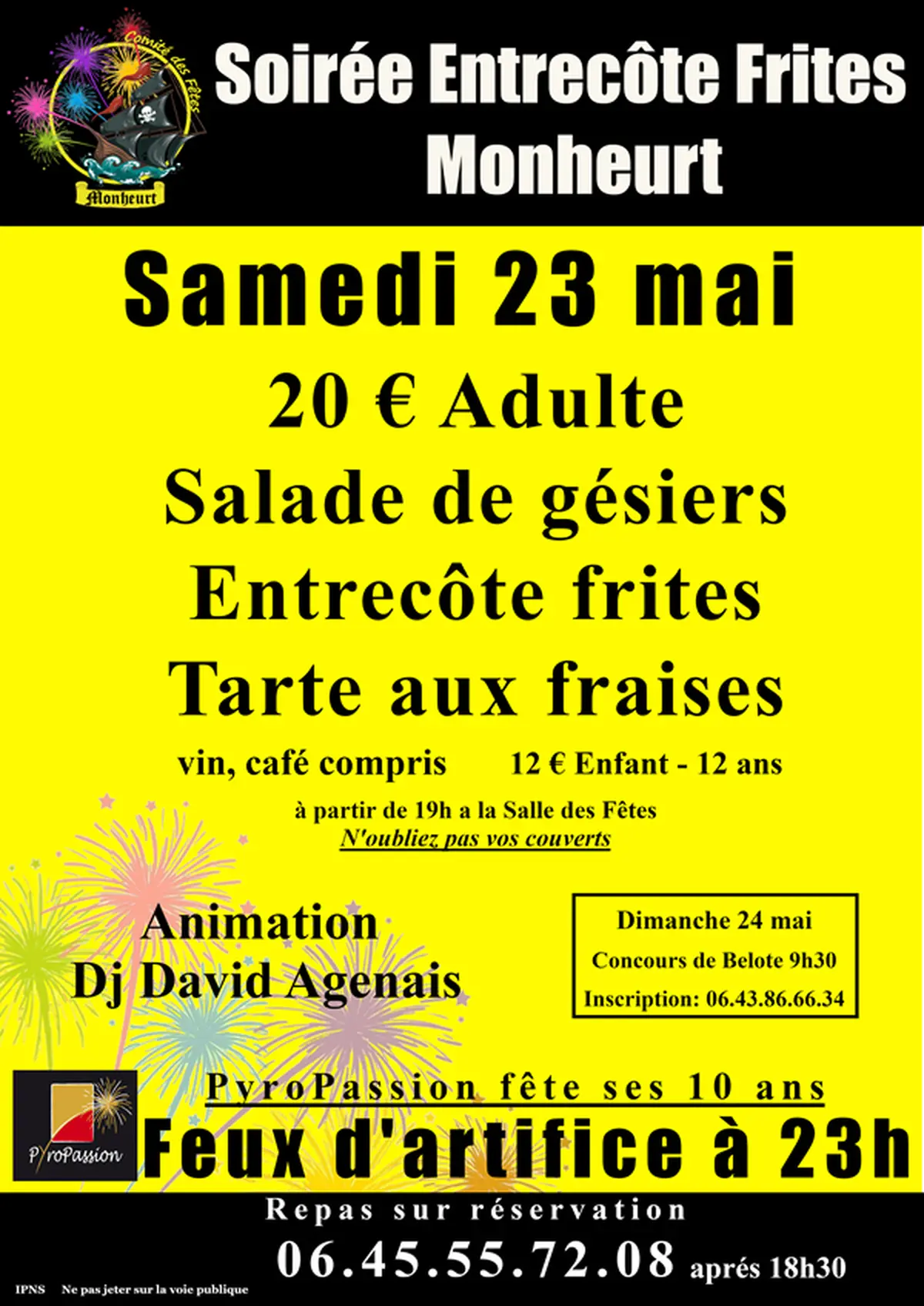 Soirée Entrecôte Frites