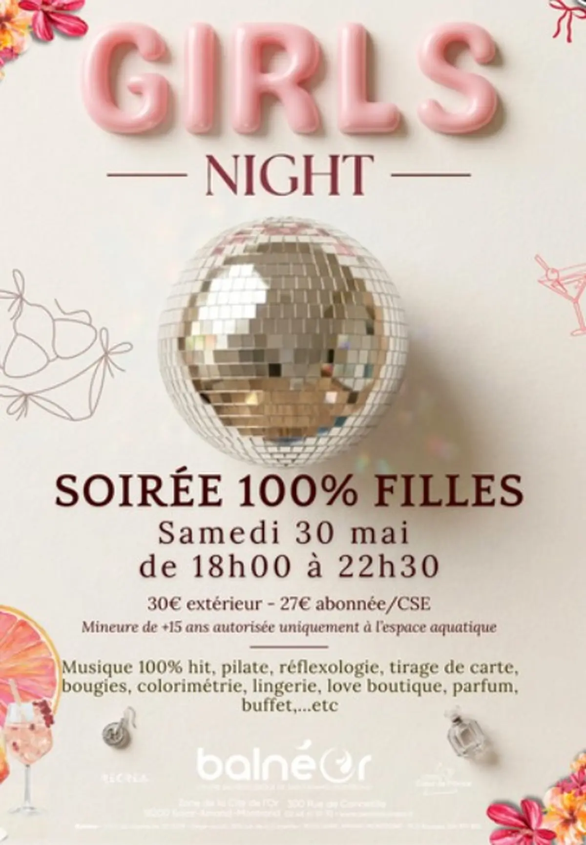 Soirée 100% filles