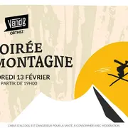 Soirée à la montagne