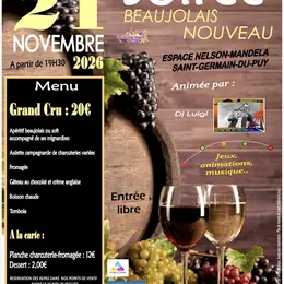 SOIRÉE À THÈME - Beaujolais Nouveau