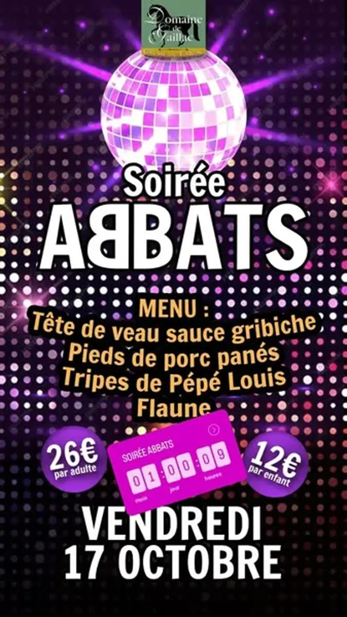 Soirée Abbats