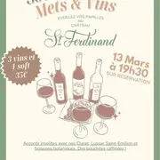 Soirée accords mets et vins au Château St-Ferdinand