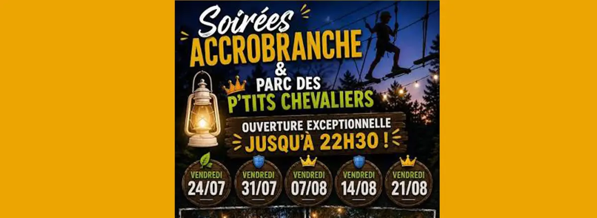 Soirée accrobranche à Saint-Rémy-de-Provence