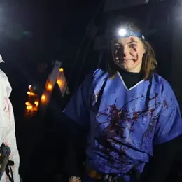 Soirée accrobranche nocturne Halloween
