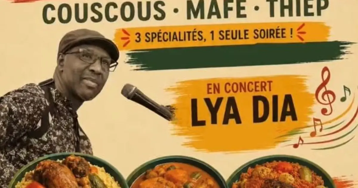 Soirée africaine avec concert