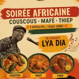 Soirée africaine avec concert