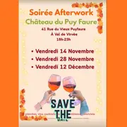 Soirée Afterwork au Chateau du Puy Faure