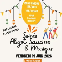 Soirée aligot saucisse musique