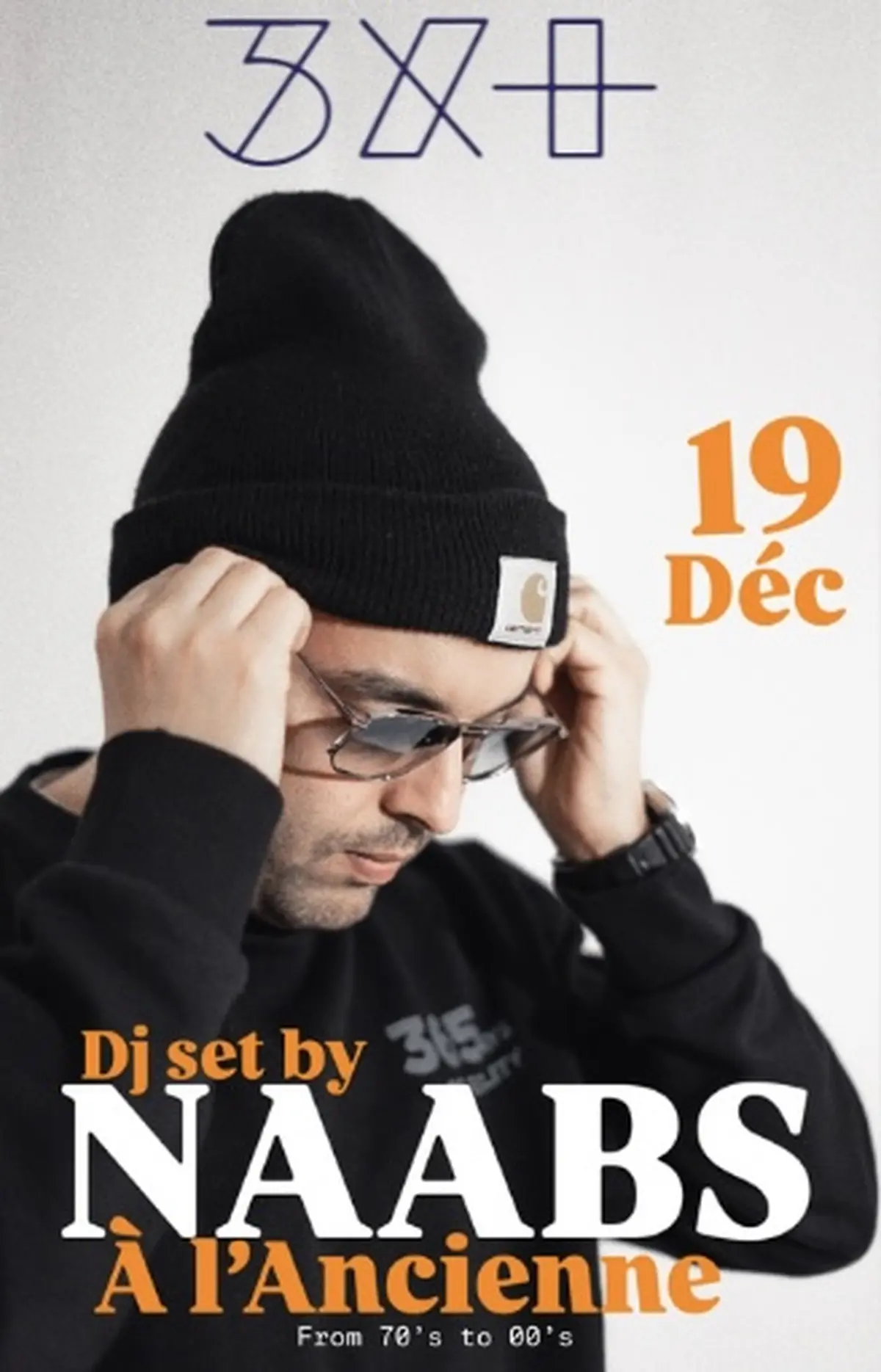 Soirée All Styles avec DJ Naabs // Club 3X+