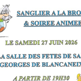 Soirée animée | Sanglier à la broche