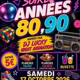 Soirée Année 80/90
