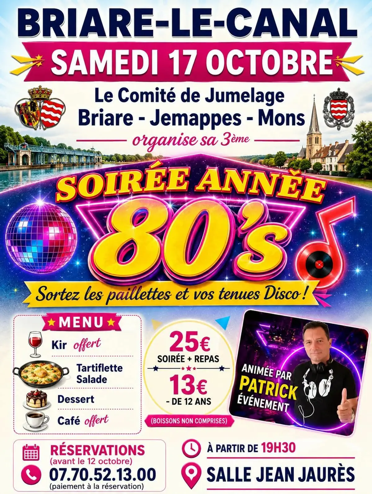 Soirée année 80's