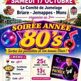 Soirée année 80's