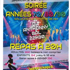 Soirée années 70-90