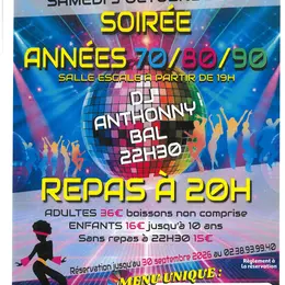 Soirée années 70-90