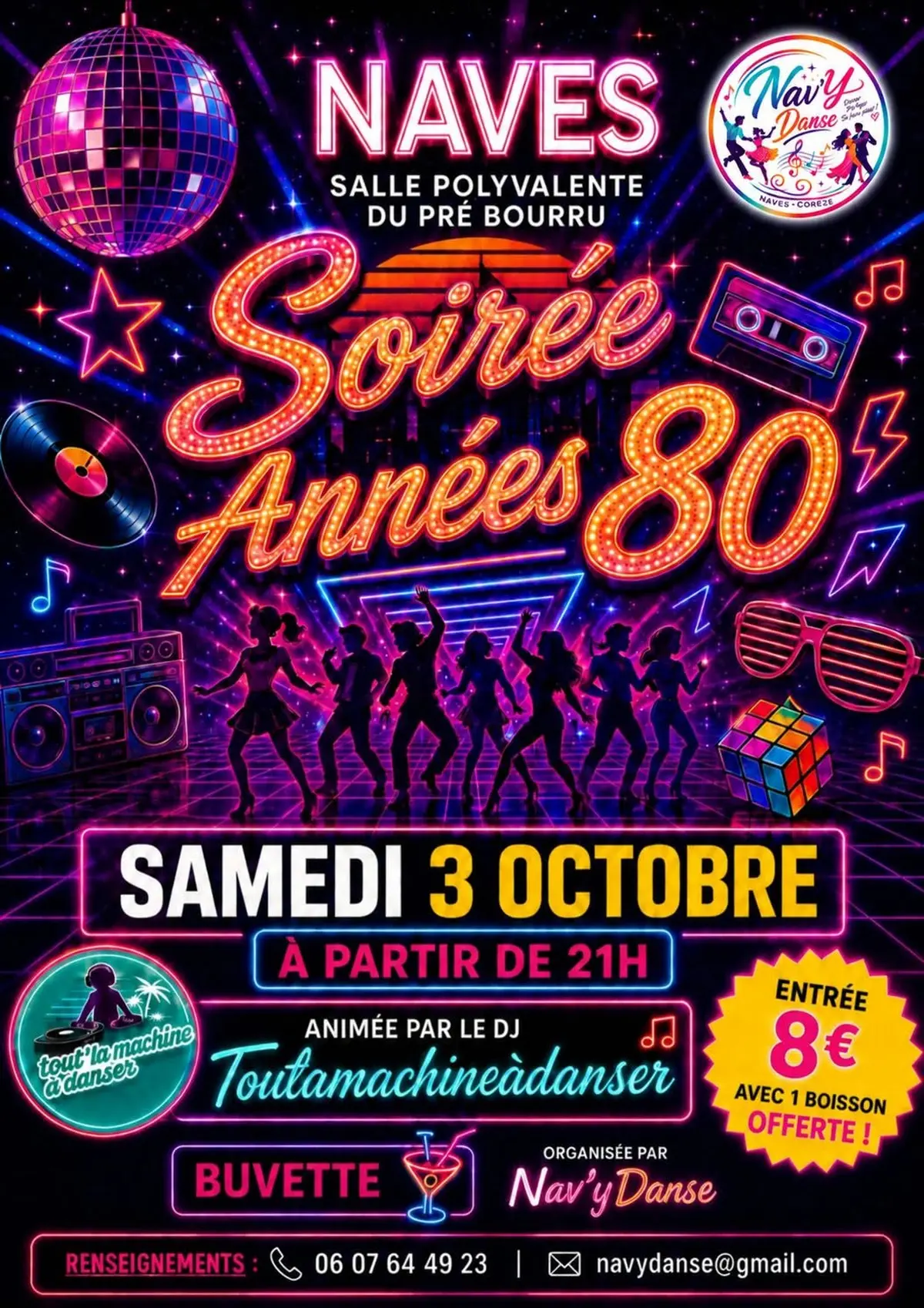 Soirée années 80