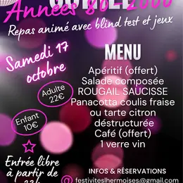 Soiree Annees 80-2000