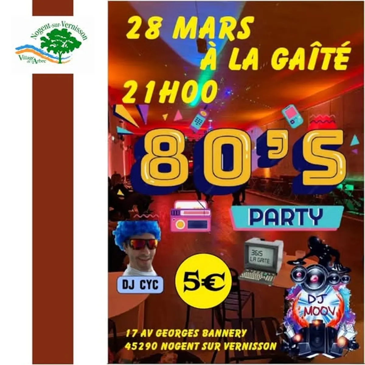 Soirée années 80