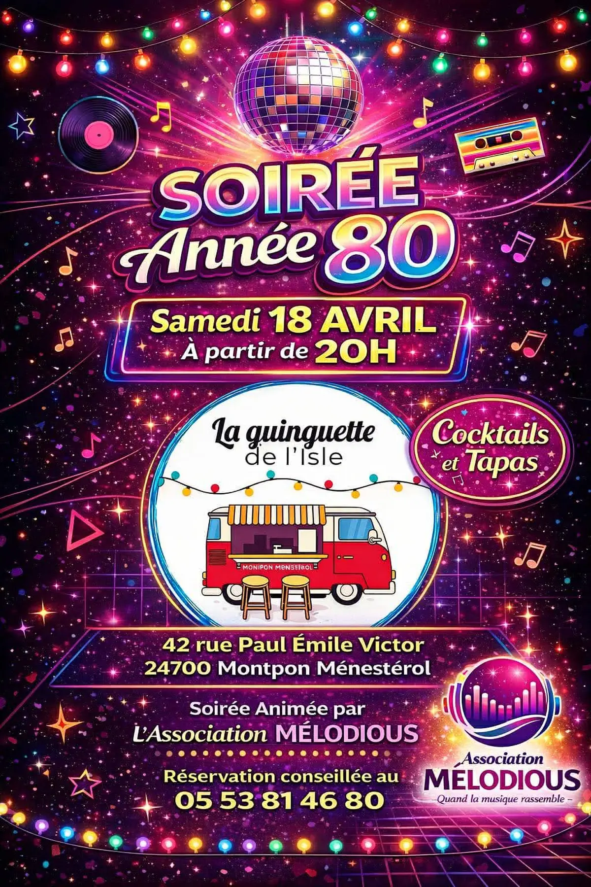 Soirée années 80