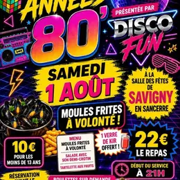Soirée années 80'