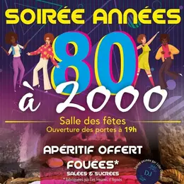 Soirée années 80 à 2000