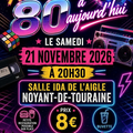 Soirée années 80 à aujourd'hui