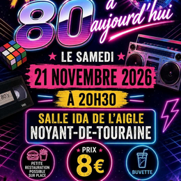 Soirée années 80 à aujourd'hui
