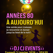 Soirée années 80 à aujourd'hui