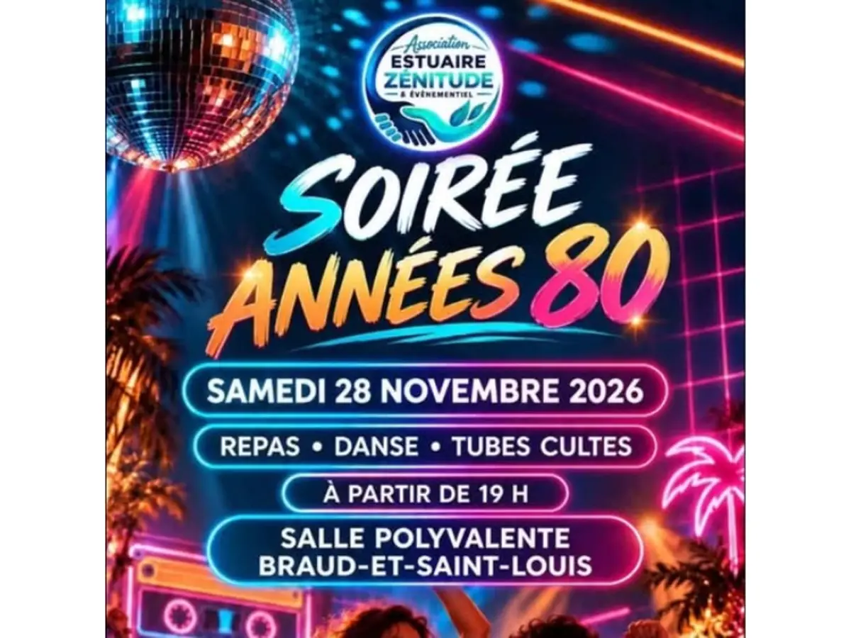 Soirée Années 80 à Braud