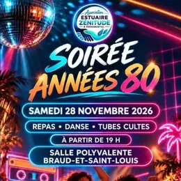 Soirée Années 80 à Braud
