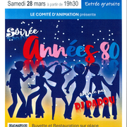 Soirée Années 80 à Saint Jean Mirabel