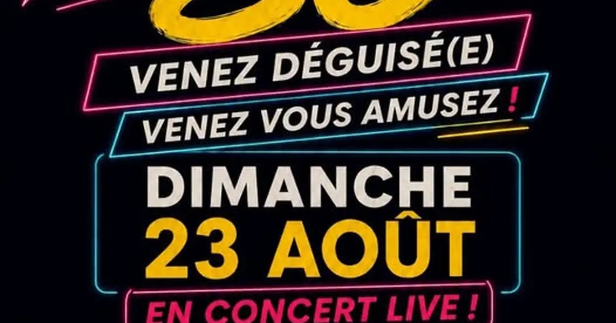 Soirée "Années 80 " et repas à la Ferme de Léo