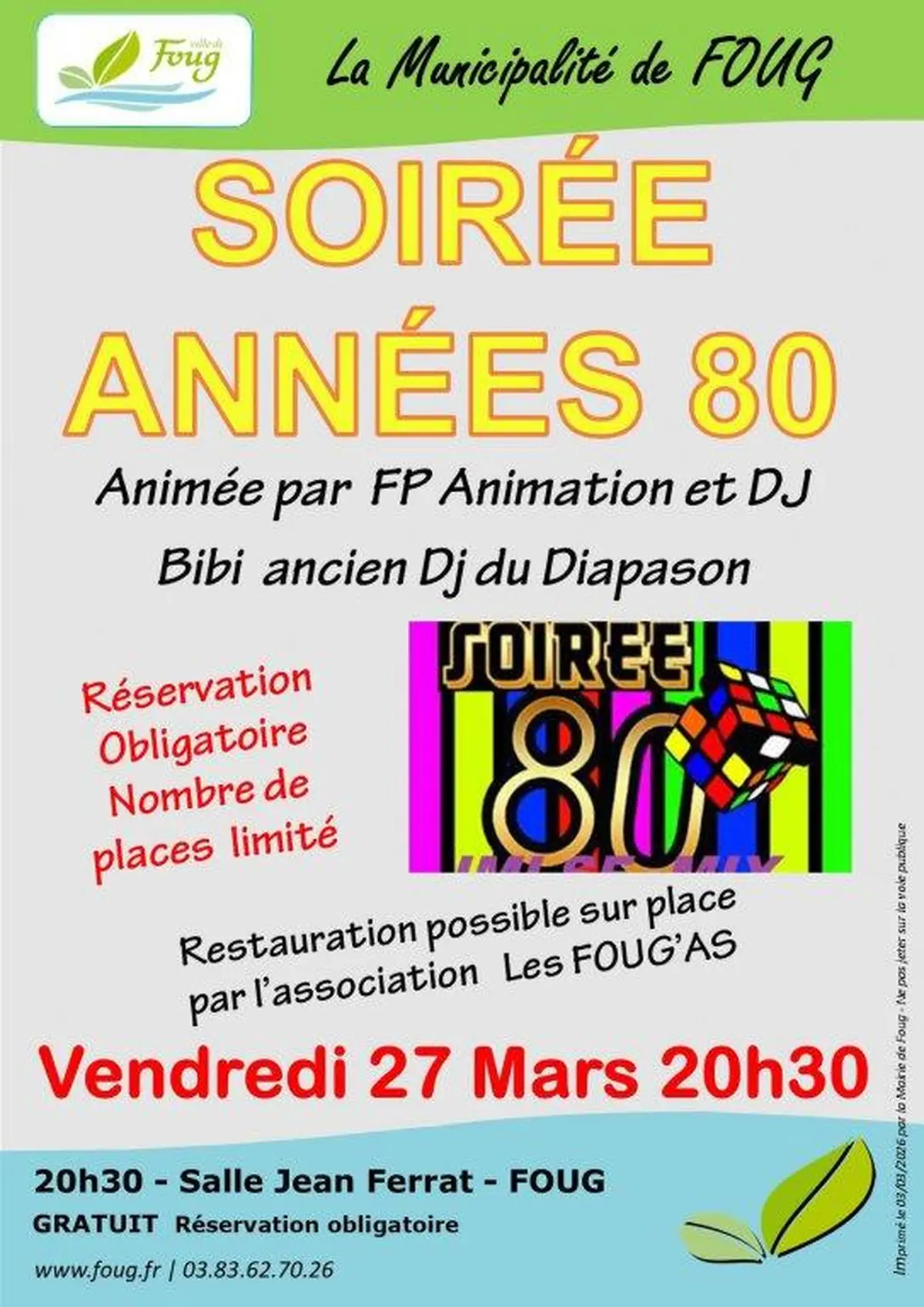 Soirée années 80 - Foug