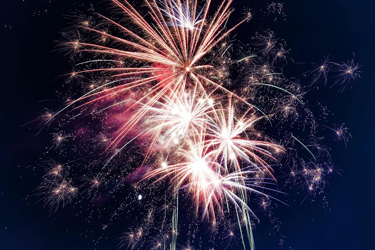 Soirée années 80 - moules frites et feu d'artifice