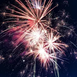 Soirée années 80 - moules frites et feu d'artifice