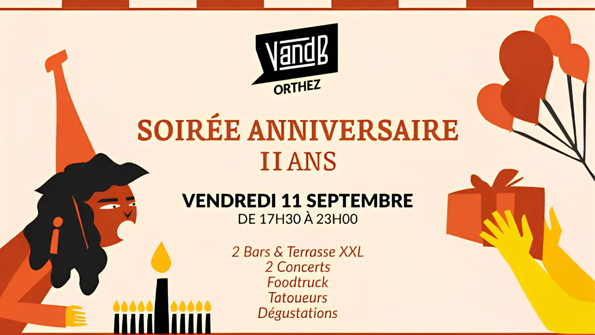 Soirée anniversaire