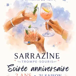 Soirée anniversaire - 2 ans crêperie Sarrazine