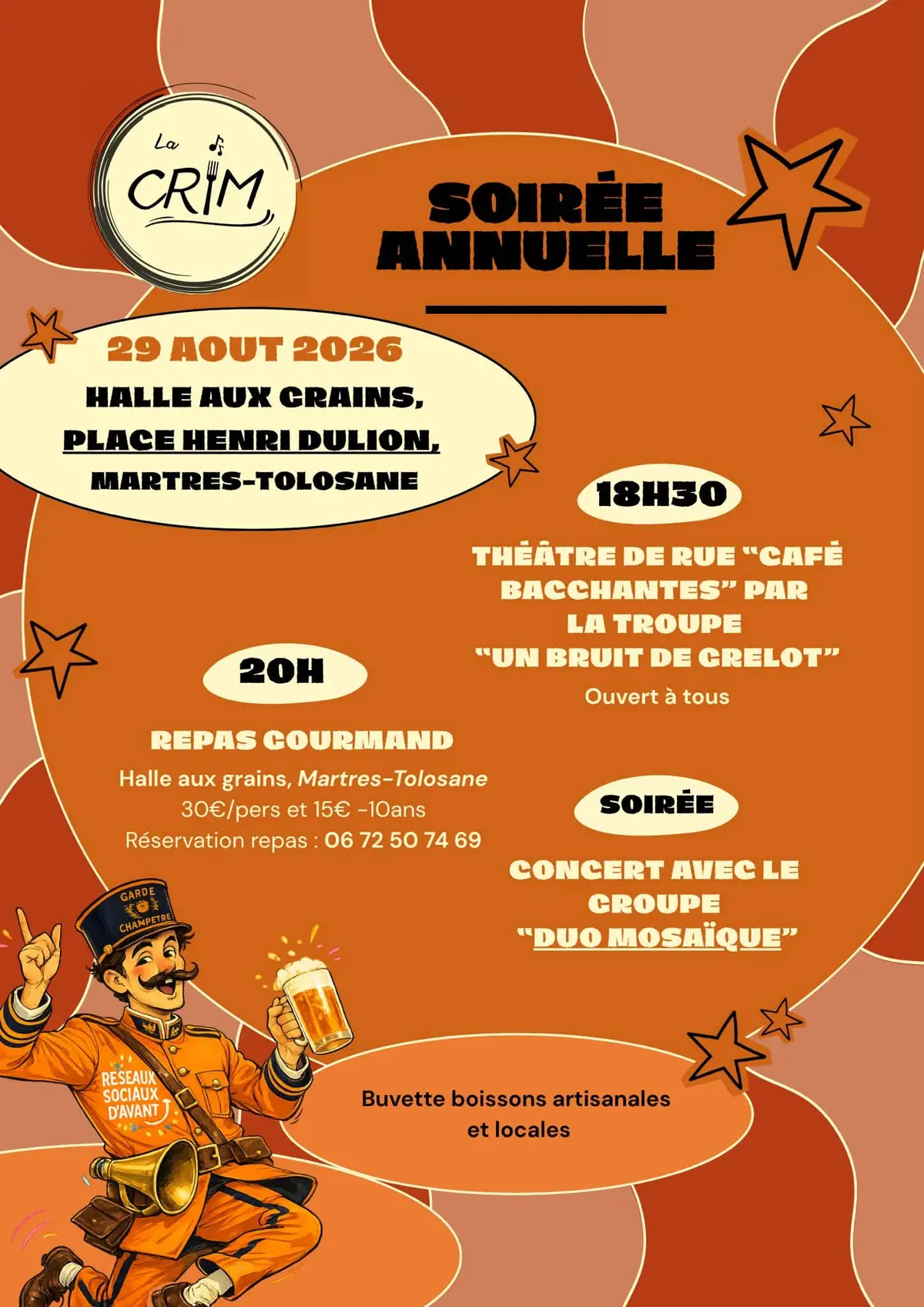 Soirée Annuelle à La Halle Aux Grains