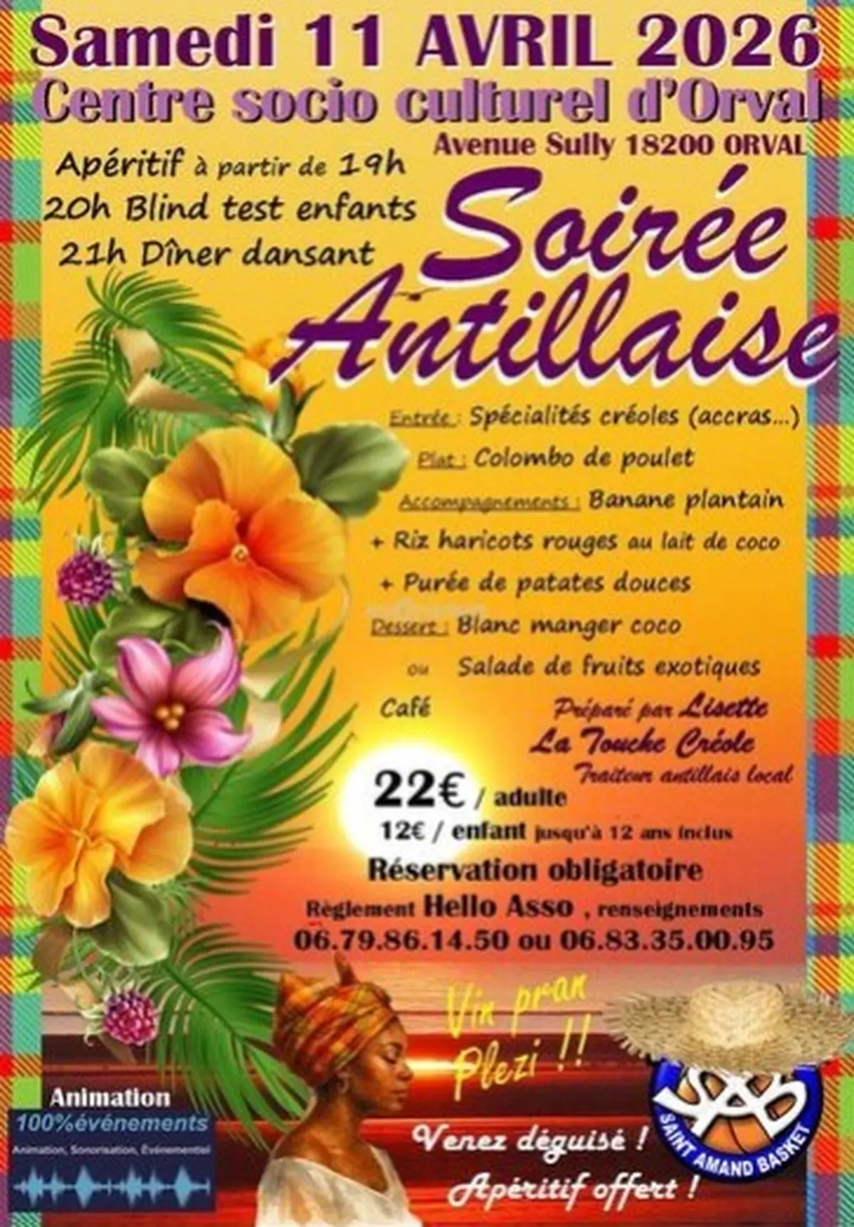 Soirée antillaise