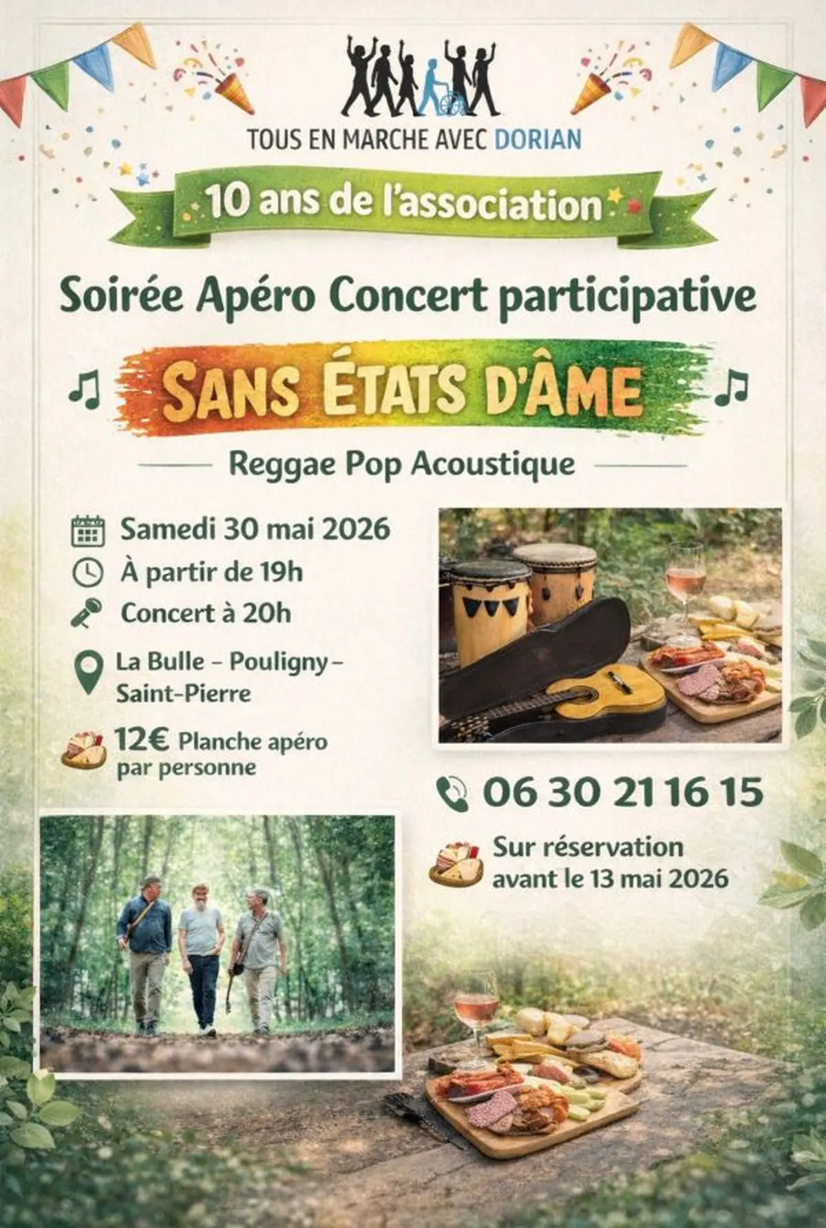 Soirée apéro/concert participative